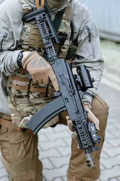 AKS-74U Tactical Rifle Replica CM.113B Eshooter ETU [CYMA]