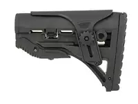 Kolba z regulowaną baką do M4/M16 - Black [Big Dragon]