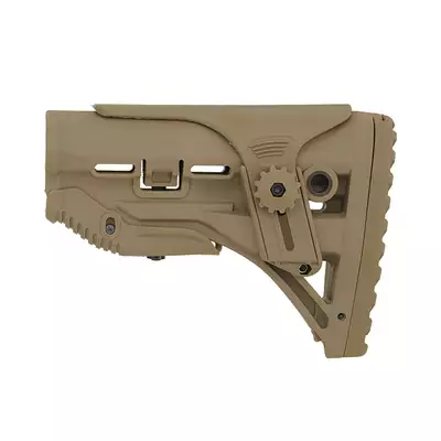 Kolba z regulowaną baką do M4/M16 - Dark Earth [Big Dragon]