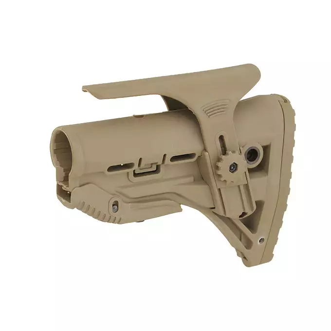 Kolba z regulowaną baką do M4/M16 - Dark Earth [Big Dragon]