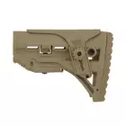 Kolba z regulowaną baką do M4/M16 - Dark Earth [Big Dragon]