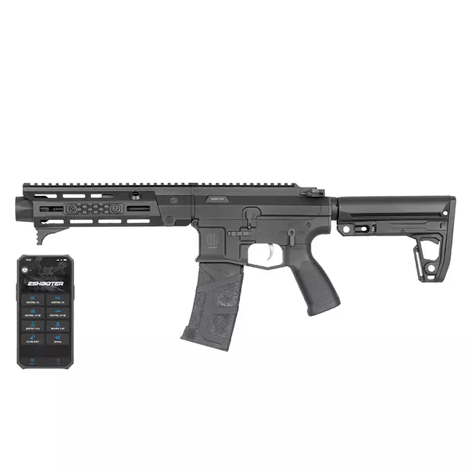 [Zestaw] M923C DEX556 5.56 - Black [DE] + Magazynek Mid-Cap na 220 kulek do AR15/M4/M16 -  Black [DE]