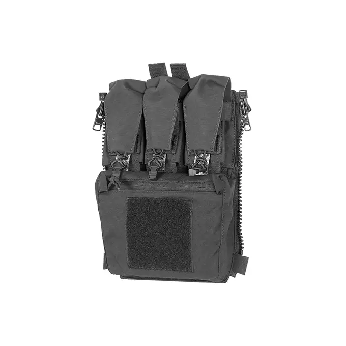 [Zestaw] Assault back panel - Black [WETAC] + ZIP MOLLE - Black [WETAC]