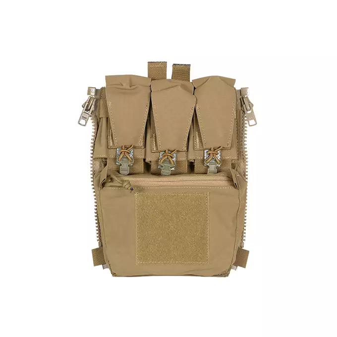 [Zestaw] Assault back panel  - Coyote [WETAC] + ZIP MOLLE - Coyote [WETAC]