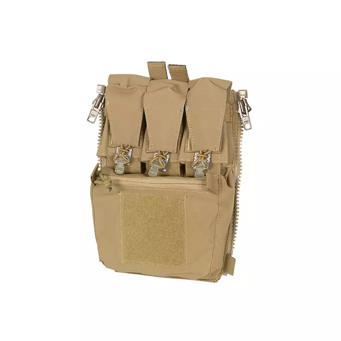 [Zestaw] Assault back panel  - Coyote [WETAC] + ZIP MOLLE - Coyote [WETAC]