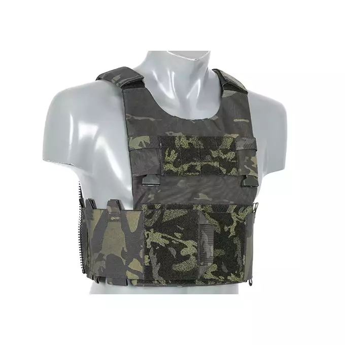 [Zestaw] Direct Delta Modular Vest  - Multicam Black [WETAC] + Buckle Up kangurowy panel przedni - MB [8FIELDS]