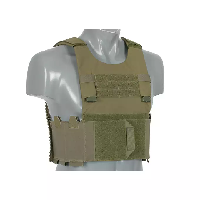 [Zestaw] Direct Delta Modular Vest - Ranger Green [WETAC] + Buckle Up kangurowy panel przedni - Olive [8FIELDS]