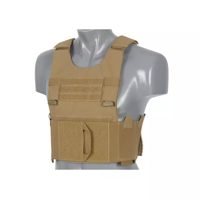 [Zestaw] Direct Delta Modular Vest- Coyote [WETAC] + Buckle Up kangurowy panel przedni - Coyote [8FIELDS]