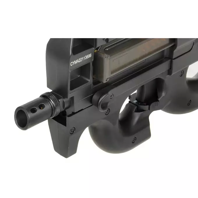 [Zestaw] Replika pistoletu maszynowego FN P90 [Cybergun] + Zawieszenie taktyczne do replik serii CM.060 - tan [8FIELDS]