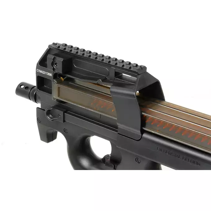 [Zestaw] Replika pistoletu maszynowego FN P90 [Cybergun] + Zawieszenie taktyczne do replik serii CM.060 - tan [8FIELDS]