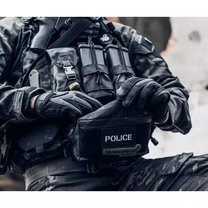 [Zestaw] Buckle Up Assault Plate Carrier Cummerbund - Black [8FIELDS] + Nerka zrzutowa do kamizelki - Black [8FIELDS]
