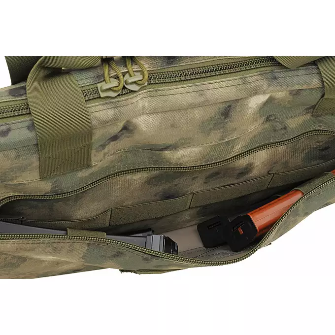 [Zestaw] Replika pistoletu maszynowego STEN MK2 Full Steel - Black [AGM] + Pokrowiec na broń długą 105cm - Coyote [8FIELDS]