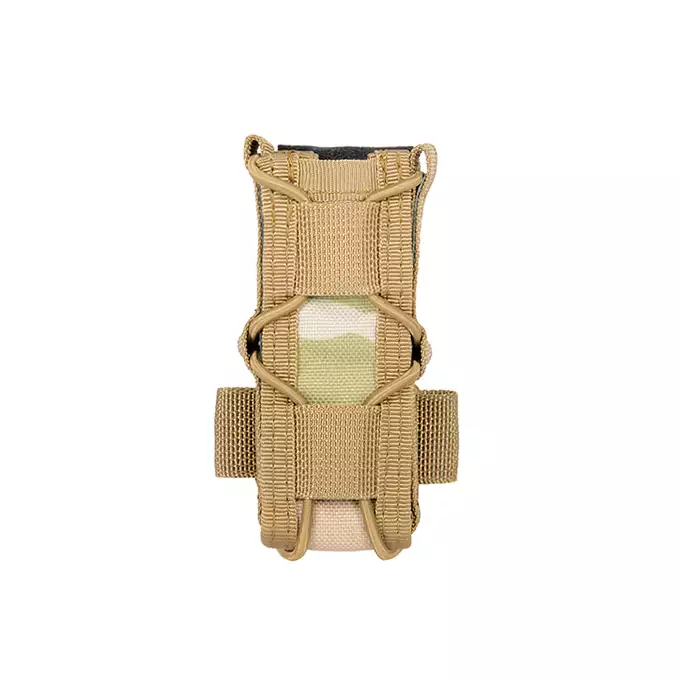 [Zestaw] Sztywny pas bojowy (XL) - Coyote [8FIELDS] + Szybka ładownica pistoletowa na pas - Multicamo [8FIELDS]