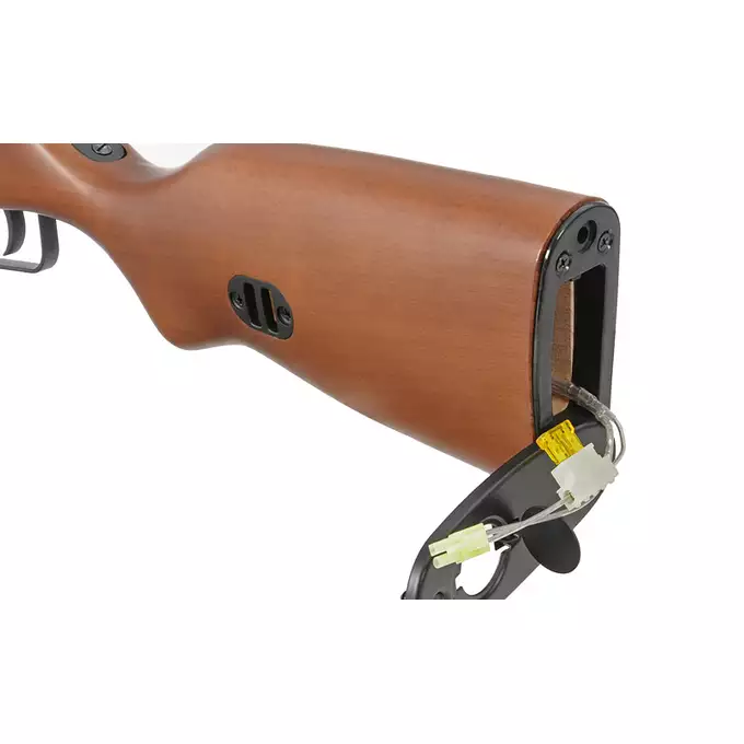 [Zestaw] Replika SW-09 AEG PPSz-41 - Real Wood [Snow Wolf] + Pokrowiec na broń długą 105cm - Coyote [8FIELDS]