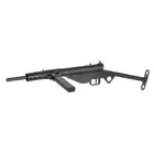 [Zestaw] Replika pistoletu maszynowego STEN MK2 Full Steel - Black [AGM] + Pokrowiec na broń długą 105cm - Coyote [8FIELDS]