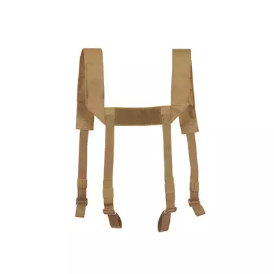 [Zestaw] Bojowy pas biodrowy MOLLE (L) - Coyote Brown [8FIELDS PREMIUM] + Uniwersalne szelki taktyczne do pasa - Coyote [8FIELDS]