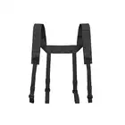 [Zestaw] Bojowy pas biodrowy MOLLE (S) - Black [8FIELDS PREMIUM] + Uniwersalne szelki taktyczne do pasa - Black [8FIELDS]
