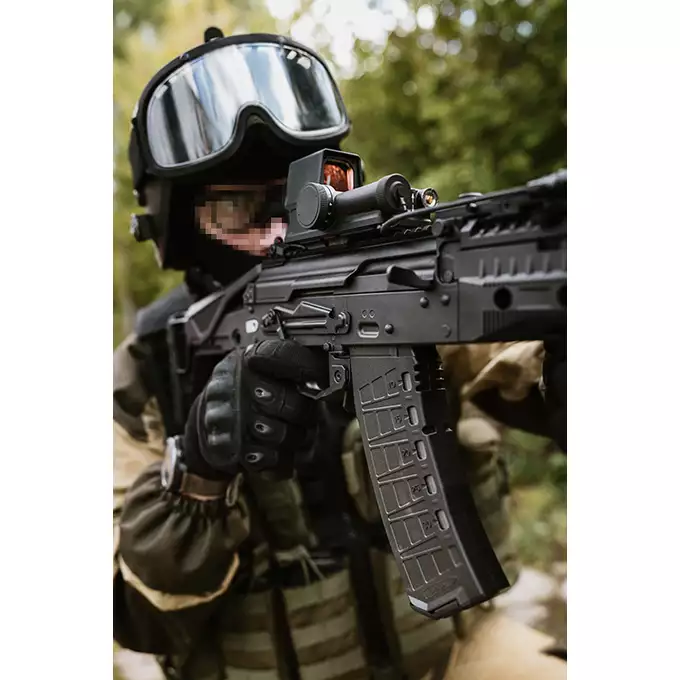 [Zestaw] AT-PPK20-FE z optycznym mosfetem [Arcturus] + Replika Rosyjskiego Celownika Optycznego 1P87 Do AK/AK12/AKSU [JJ Airsoft]