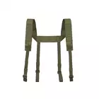 [Zestaw] Bojowy pas biodrowy MOLLE (XXL) - Olive [8FIELDS PREMIUM] + Uniwersalne szelki taktyczne do pasa - Olive [8FIELDS]