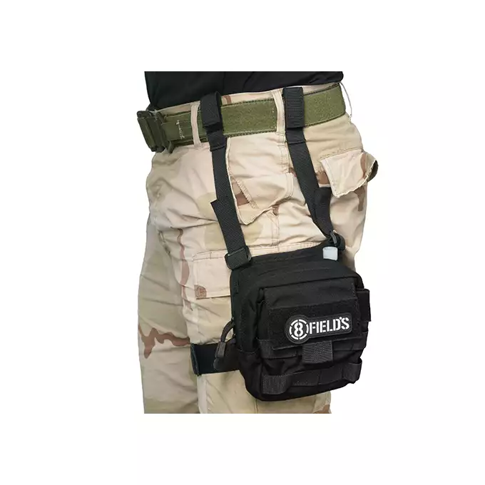 [Zestaw] Mały modularny panel udowy - Multicam [8FIELDS] + Otwarta podwójna ładownica na magazynki 5.56 - Multicamo [8FIELDS]