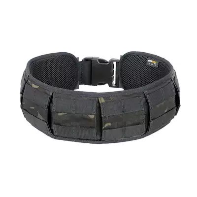 [Zestaw] Bojowy pas biodrowy MOLLE (M) - Multicam Black [8FIELDS PREMIUM] + Uniwersalne szelki taktyczne do pasa - MB [8FIELDS]