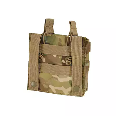 [Zestaw] Mały modularny panel udowy - Multicamo [8FIELDS] + Otwarta podwójna ładownica na magazynki 5.56 - Multicamo [8FIELDS]