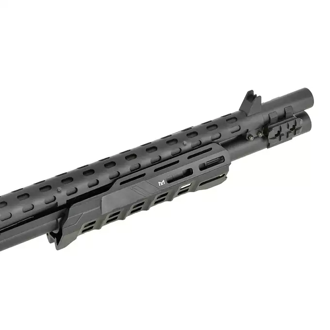 [Zestaw] Replika strzelby Strike Industries Licensed M870 - Black [EMG] + Miniaturowy Celownik Pistoletowy / karabinowy - Black [JJ Airsoft]