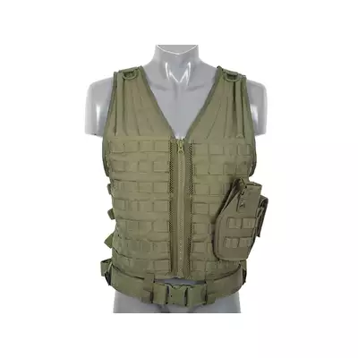 Lightweight MOLLE Tactical Vest - Olive [8FIELDS]