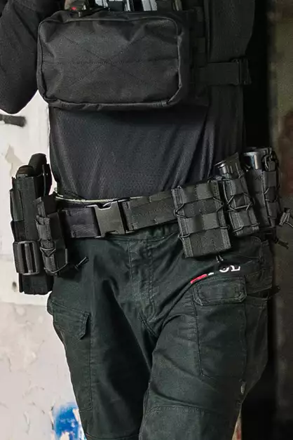Ceinture de Combat Rigide Molle (L) - Black [8FIELDS]