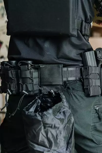 Ceinture de Combat Rigide Molle (L) - Black [8FIELDS]