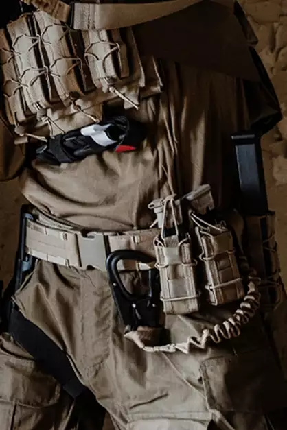 Ceinture de Combat Rigide Molle (L) - Coyote [8FIELDS]