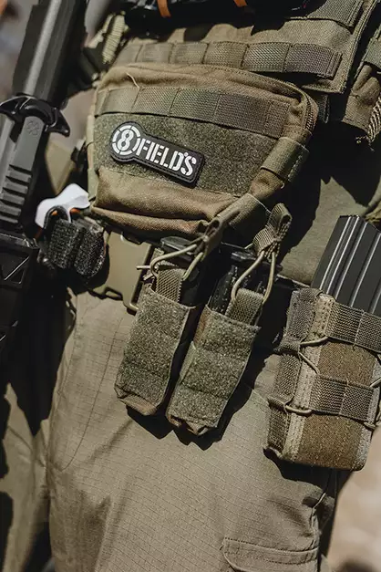 Rigid Combat Belt MOLLE (M) - Olive [8FIELDS]