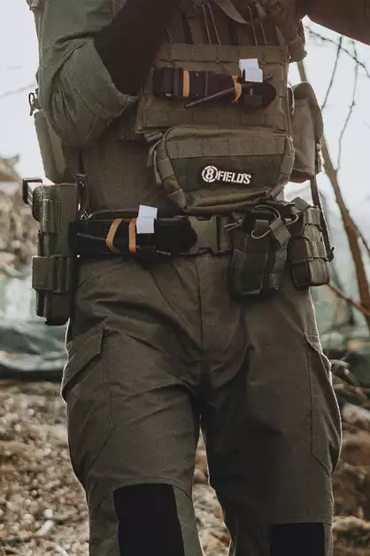 Rigid Combat Belt MOLLE (M) - Olive [8FIELDS]