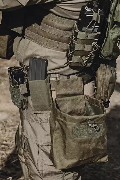 Rigid Combat Belt MOLLE (XL) - Olive [8FIELDS]