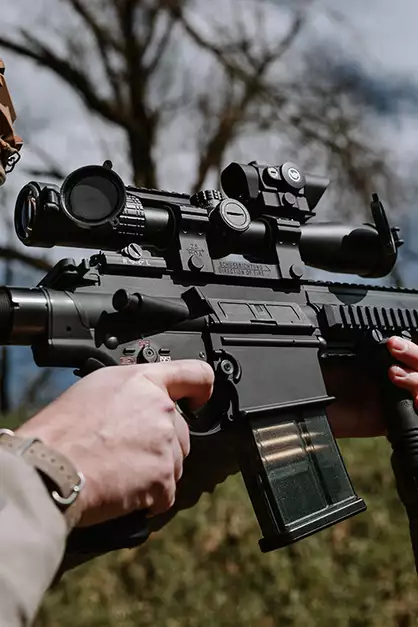 RifleScope Victoptics SOI 4-12X40 [Vector Optics]