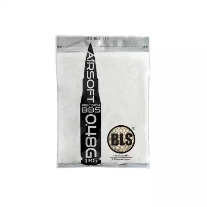 [Zestaw] Precision BB kulki 0,48g - 1 kg [BLS] + Polimerowa Szybko-Ładowarka do Magazynków na 100 kulek [BLS]