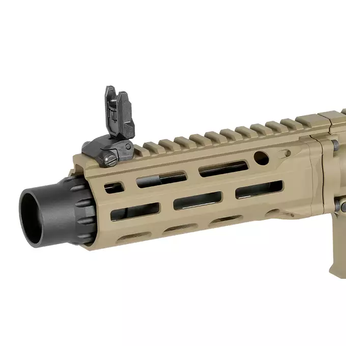 [Zestaw] Replika Daniel Defense DDM4 PDW SBR - FDE [EMG] + Celownik kolimatorowy Maverick Gen3 1x22 MIL - Dark Earth [Vector Optics]