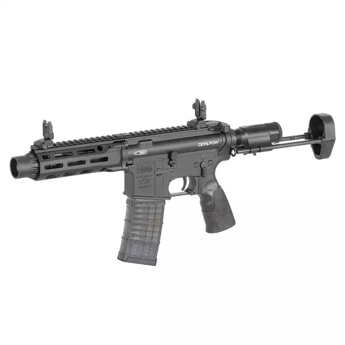 [Zestaw] Replika Daniel Defense DDM4 PDW SBR - Black [EMG] + Celownik kolimatorowy Maverick Gen3 1x22 MIL - Black [Vector Optics]