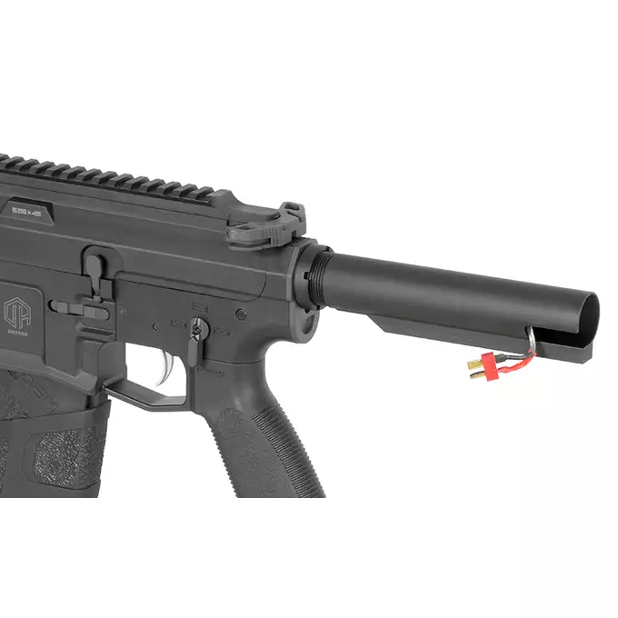 [Zestaw] M923C Replika karabinu szturmowego DEX556 ETU Wireless [DE] + Maverick-II Plus 1x22 SOL Solar Power Red Dot Sight - black [Vector Optics]