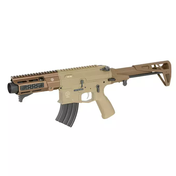 [Zestaw] M923A DEK762 7.62 / 300 BLK - Tan [DE] + Maverick-II Plus 1x22 SOL Solar Power Red Dot Sight - black [Vector Optics]