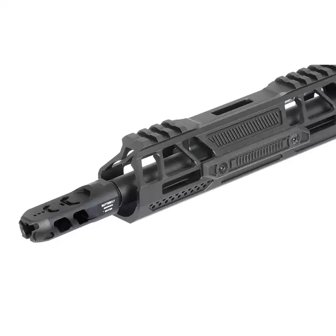 [Zestaw] Replika karabinka M920A Aeroknox AX//15 ETU Wireless [DE] + Magazynek Mid-Cap na 220 kulek do AR15/M4/M16 -  Black [DE]