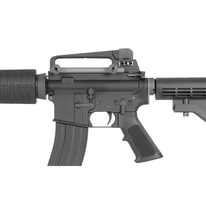 [Zestaw] Replika airsoftowa M4 GBBR V3 - black [WE] + Magazynek V3 gazowy do WE-M4/SCR/4168 z systemem open bolt  [WE]