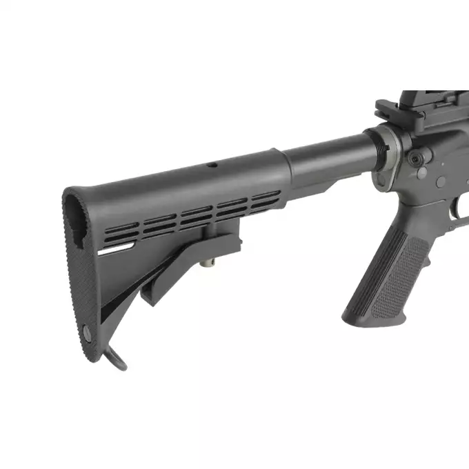 [Zestaw] Replika airsoftowa M4 GBBR V3 - black [WE] + Magazynek V3 gazowy do WE-M4/SCR/4168 z systemem open bolt  [WE]