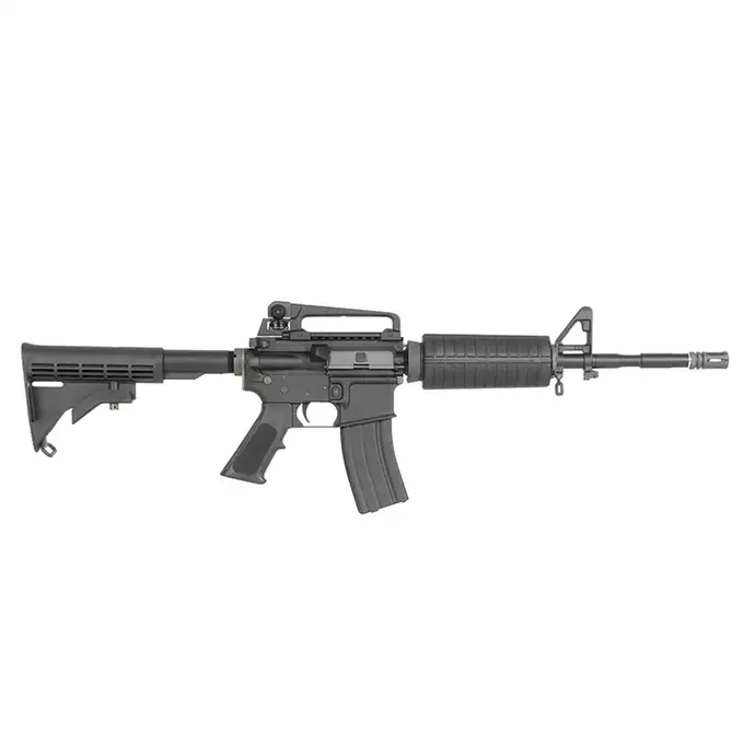 [Zestaw] Replika airsoftowa M4 GBBR V3 - black [WE] + Magazynek V3 gazowy do WE-M4/SCR/4168 z systemem open bolt  [WE]