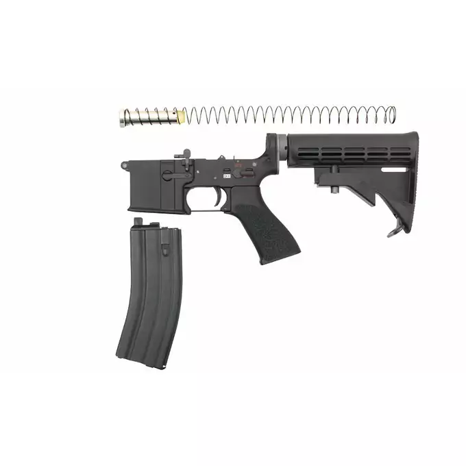 [Zestaw] WE-4168 GBBR V3- black [WE] + Magazynek V3 gazowy do WE-M4/SCR/4168 z systemem open bolt  [WE]