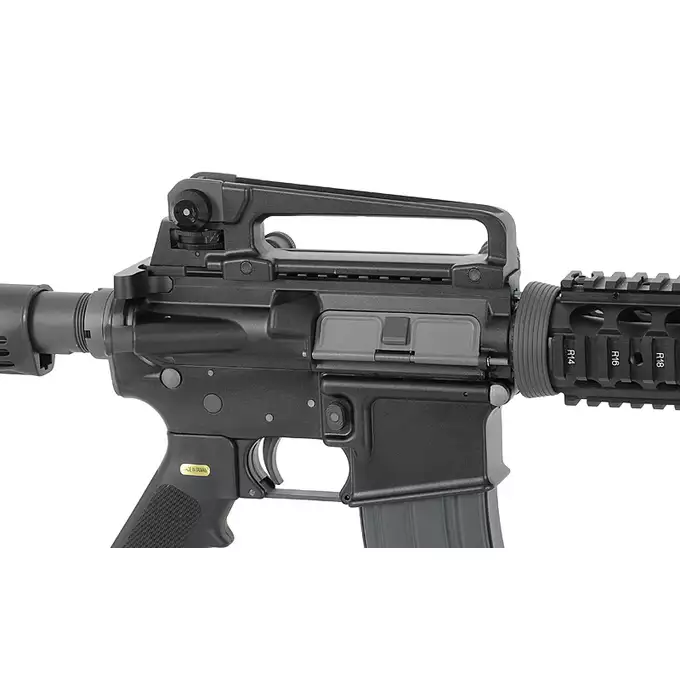 [Zestaw] WE-M4 CQB GBBR V3 - black [WE] + Magazynek V3 gazowy do WE-M4/SCR/4168 z systemem open bolt  [WE]