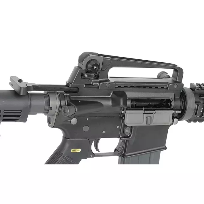 [Zestaw] WE-M4 CQB GBBR V3 - black [WE] + Magazynek V3 gazowy do WE-M4/SCR/4168 z systemem open bolt  [WE]