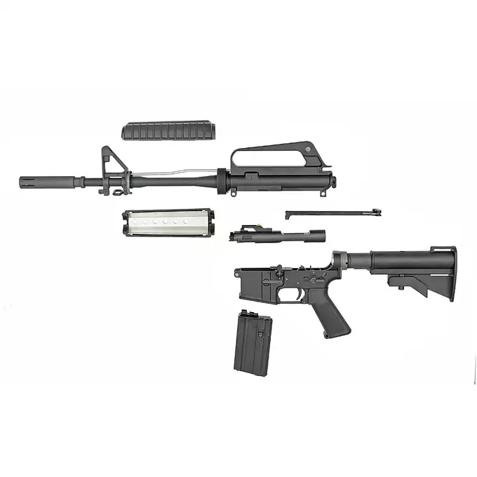 [Zestaw] Wei Tech-XM177 GBB V3 - black [WE] + Magazynek V3 gazowy do WE-M4/SCR/4168 z systemem open bolt  [WE]