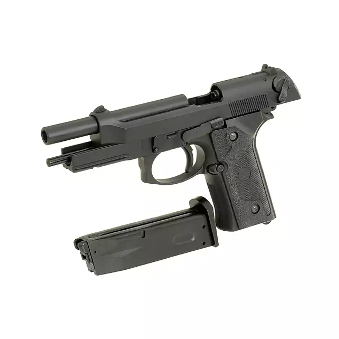 [Zestaw] LS9 Vertec GBB [LS] + Elastyczna kabura na pistolet - Coyote [8FIELDS]
