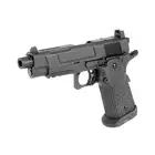[Zestaw] R504 - Black [Army Armament] + Elastyczna kabura na pistolet - Coyote [8FIELDS]